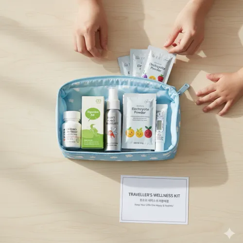 푸꾸옥 아이 상비약 체크리스트-해열제 모기기피제-Phu Quoc Kids Medicine List