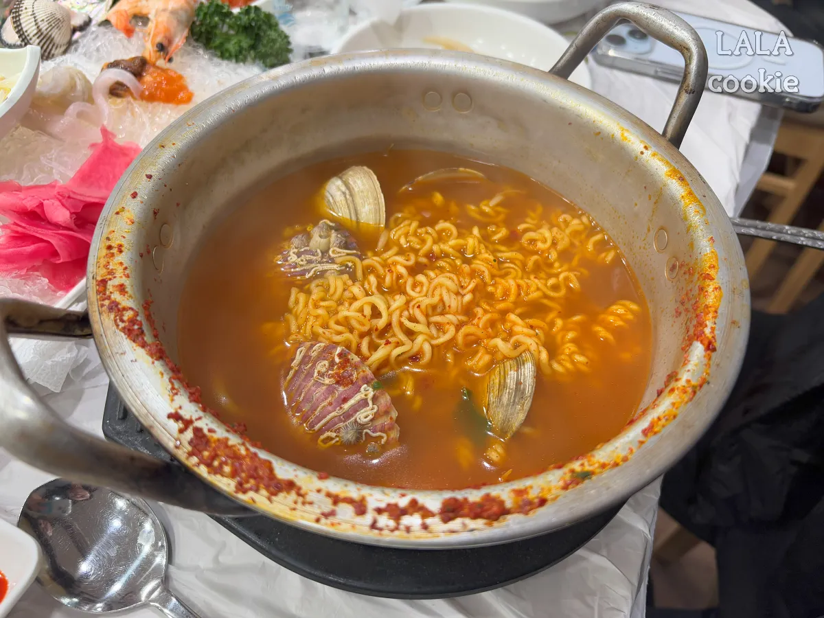 댓거리-맛집-가포한성장어구이-해물라면