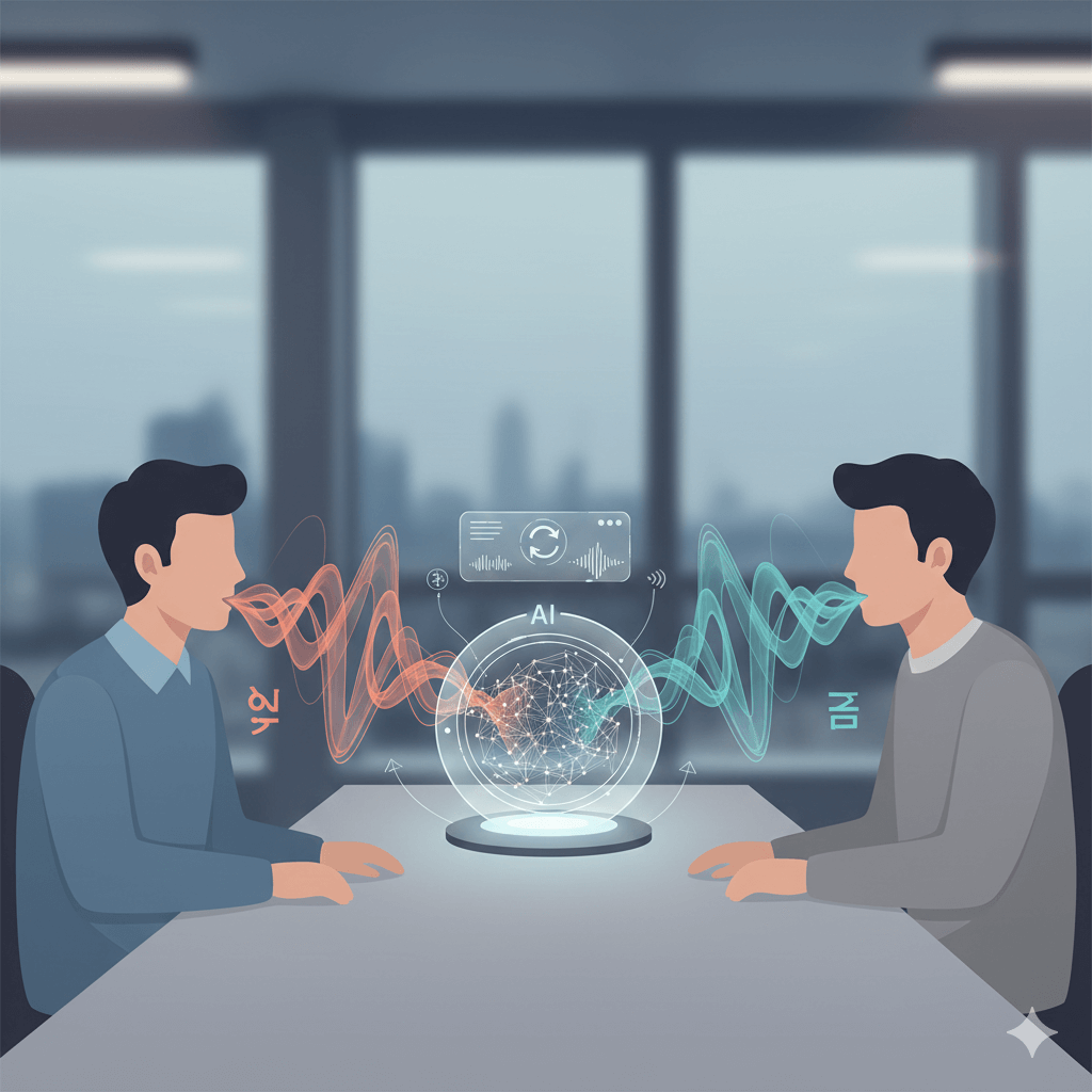 구글 실시간 통역 기술