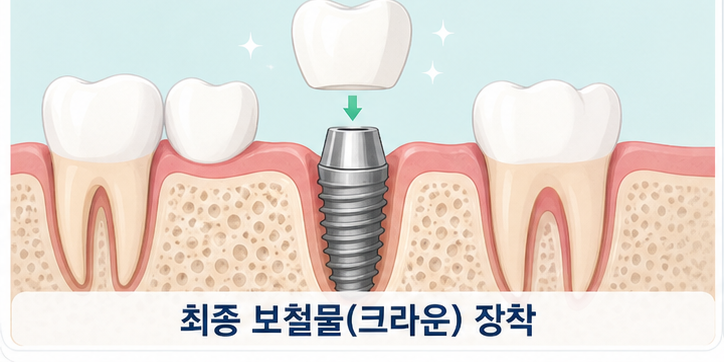 5 최종 보철물(크라운) 장착