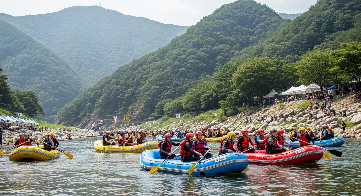 인제 내린천 래프팅축제