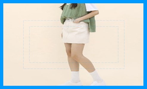 가디건과 매치되는 데님 스커트 코디방법