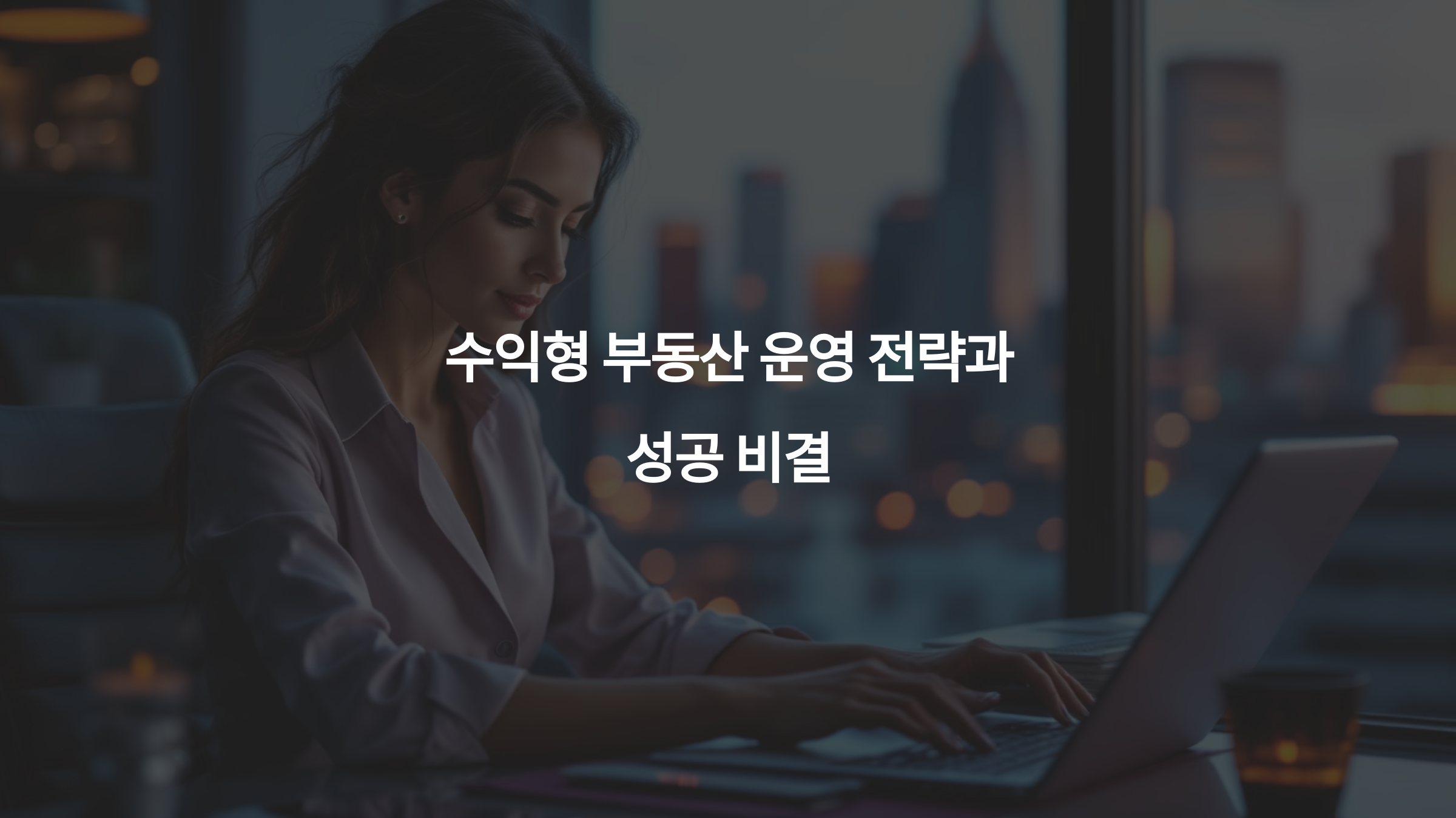 수익형 부동산 운영 전략과 성공 비결