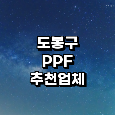 서울 도봉구 ppf