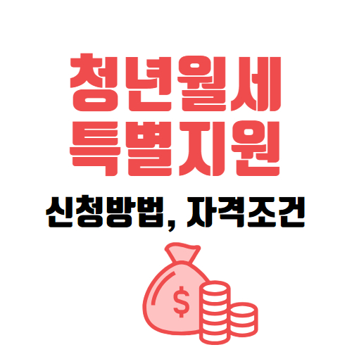 청년월세 한시 특별지원