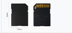SD카드와 USB 메모리 카드 사진