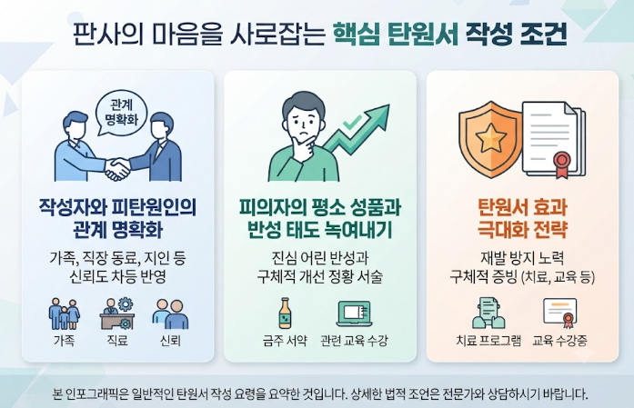 탄원서 작성방법