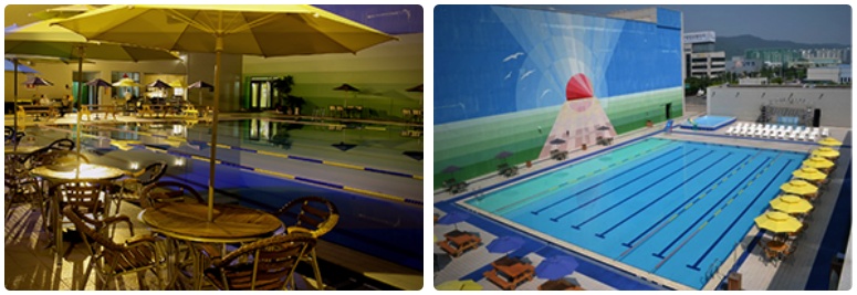 인터불고 엑스코 수영장