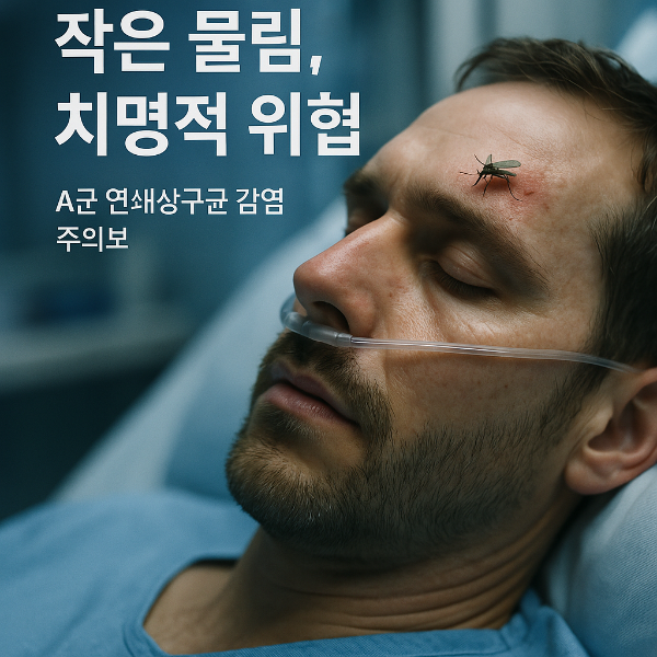 모기 물렸는데 혼수상태? 한국에도 퍼지는 A군 연쇄상구균 감염 주의보