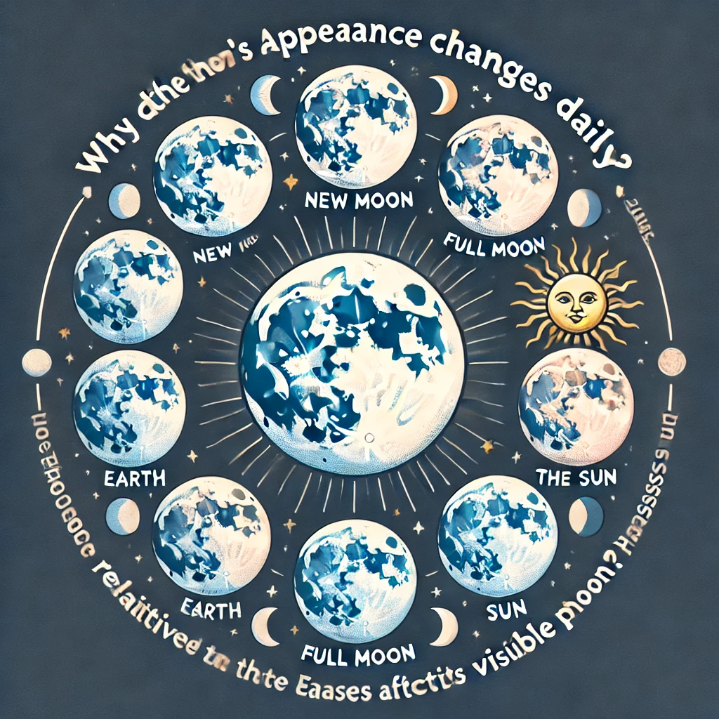 달의 모습 변화
