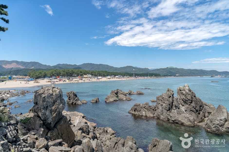 덕봉산 해안생태탐방로 전망대