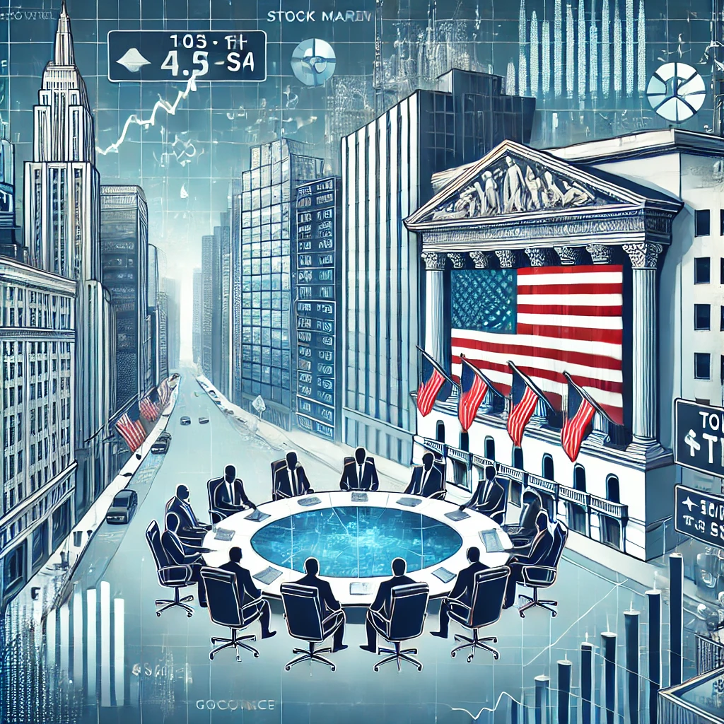미국 월스트리트 분위기