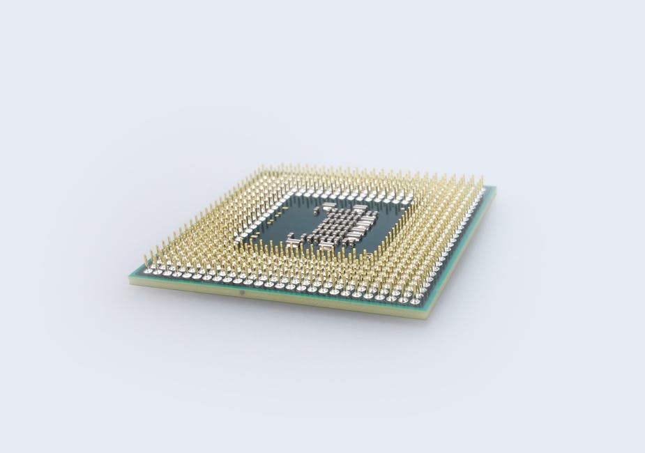 인텔 CPU 다이 클로즈업 이미지