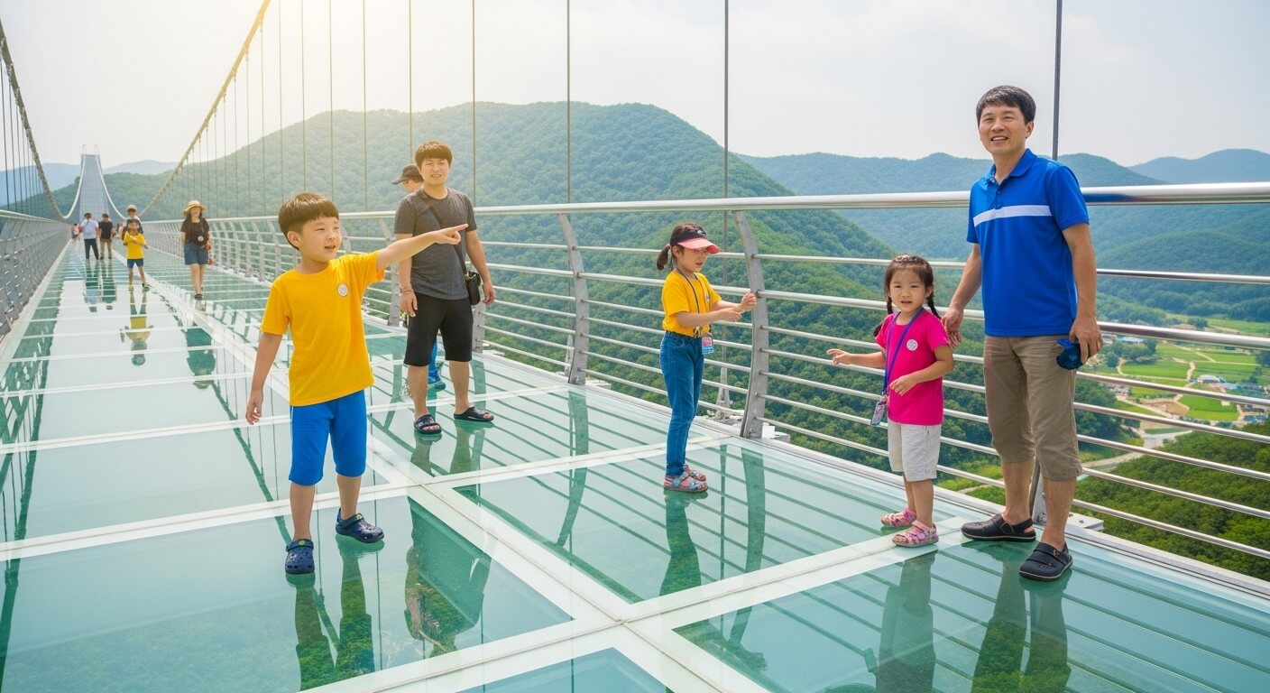 초등학교 여름방학 단양 만천하스카이워크
