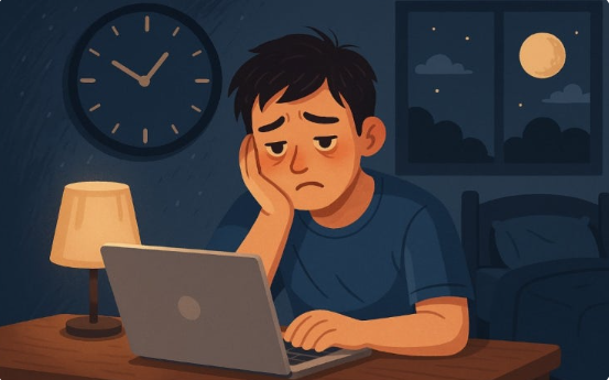 열대야와 수면장애의 악순환 관련 이미지