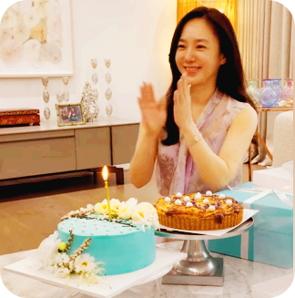박주미, 53번째 생일 [사진=OSEN]