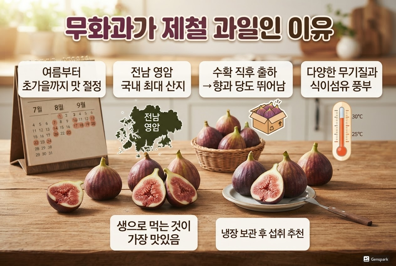 무화과가 제철 과일인 이유