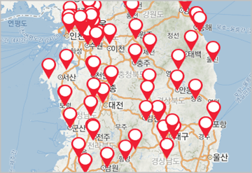 루컴즈전자(대우루컴즈)-서비스센터-위치