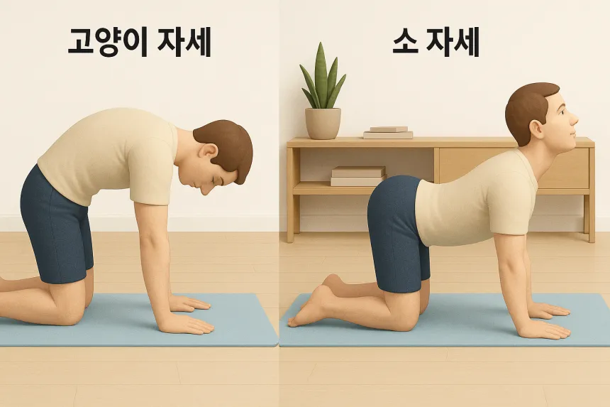 척추 측만증 교정운동
