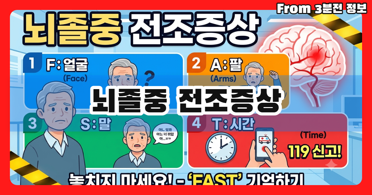 뇌졸중 전조증상