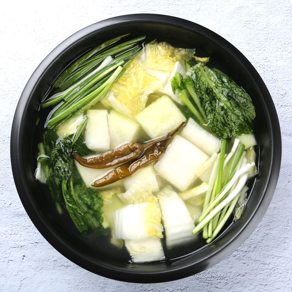 동치미 맛있게 담는법