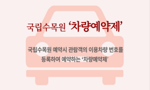 국립수목원 지도