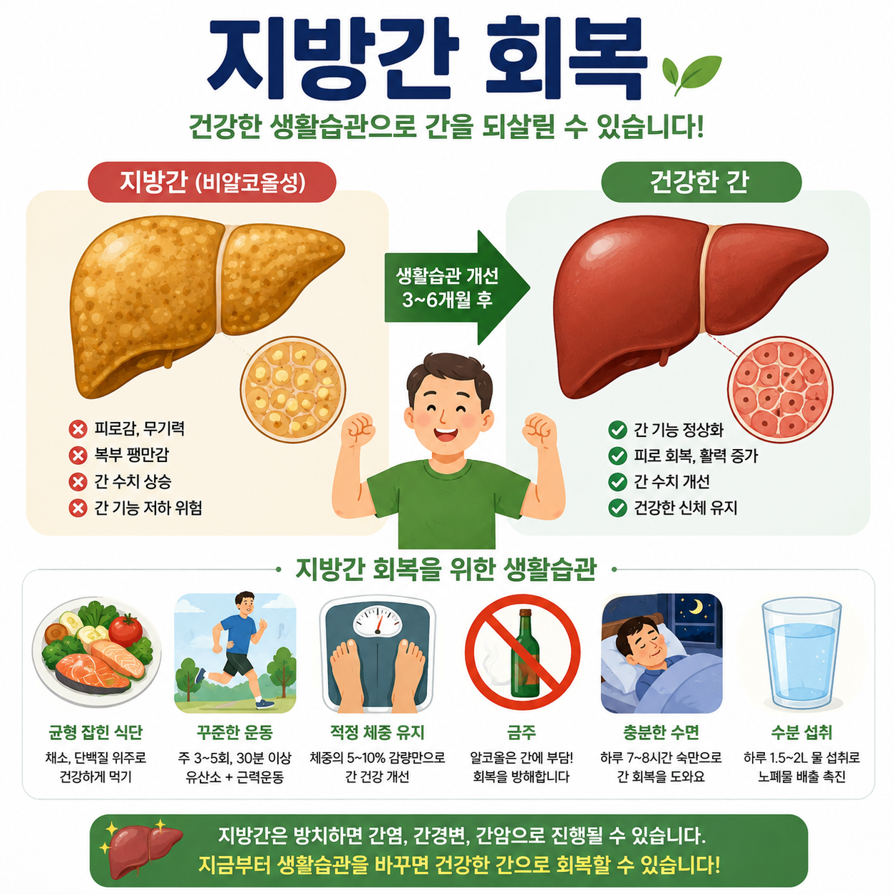 지방간 회복