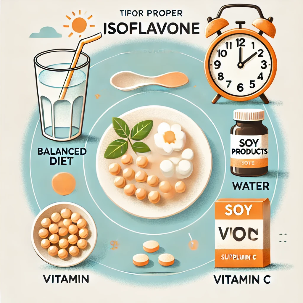 올바른 이소플라본 섭취 방법과 팁