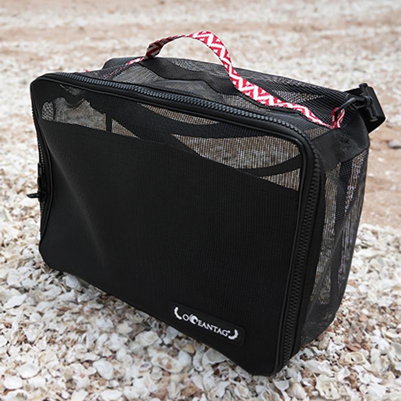 오션테그 OCEANTAG TOGO BAG PLUS L 메쉬 망가방 스쿠버다이빙