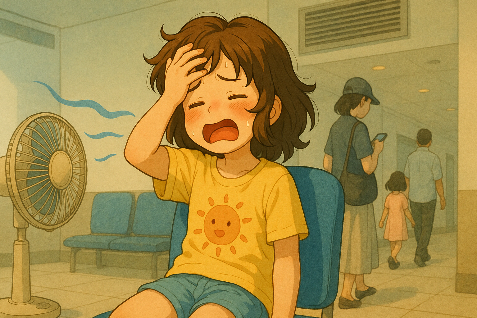 여름철 냉방병 관련 사진