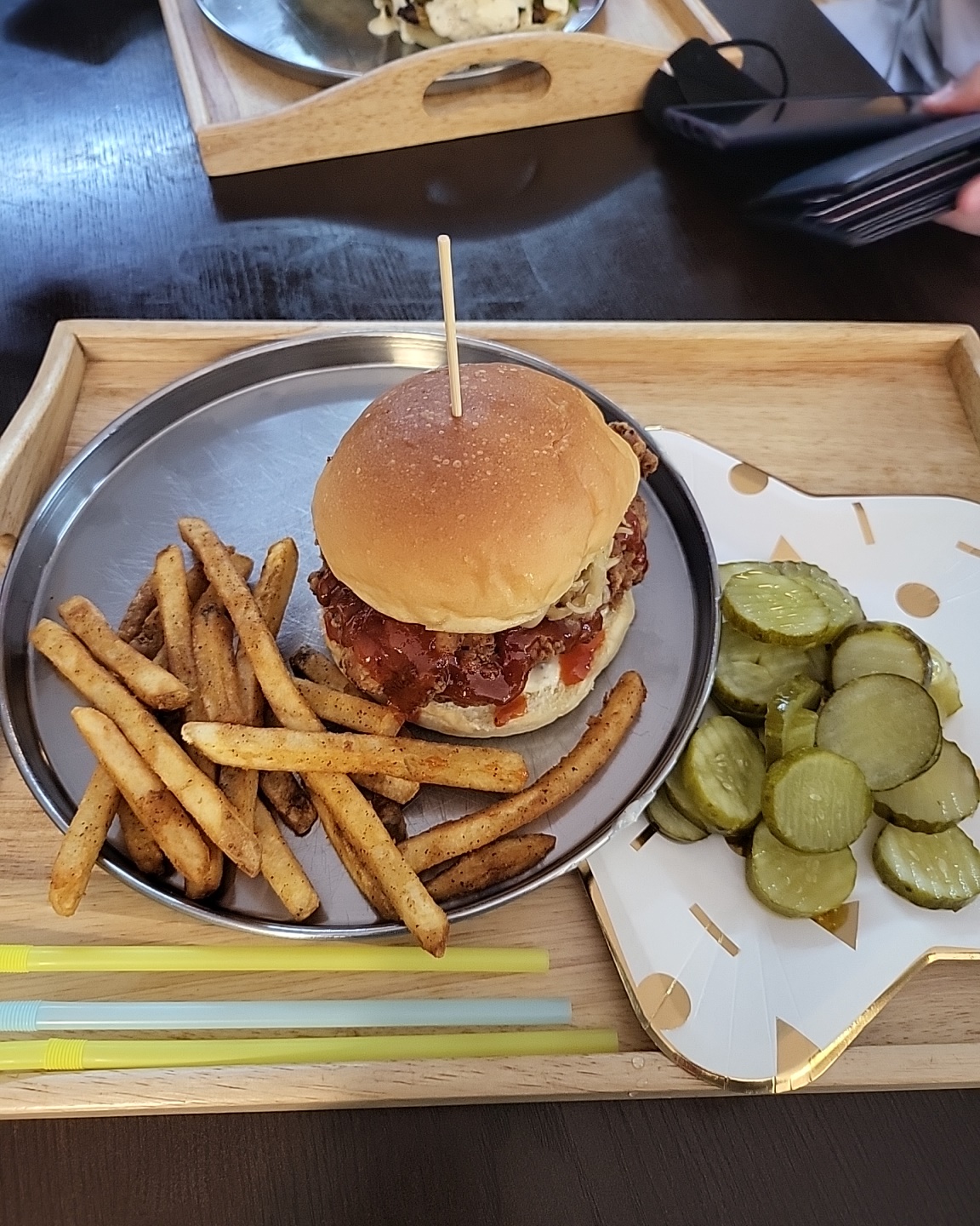 치킨 버거