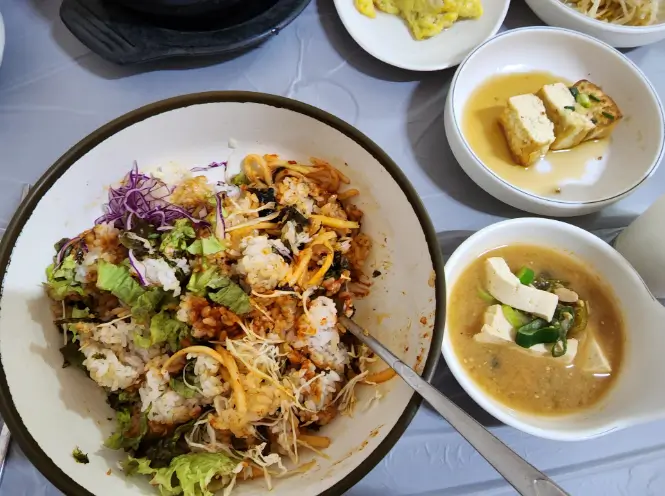 숙영식당-찰보리밥정식