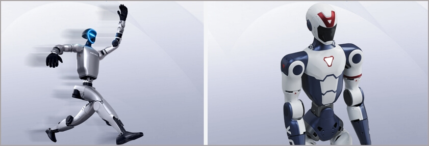 중국 휴머노이드 로봇 기업 유니트리 로보틱스 로봇 전신 이미지