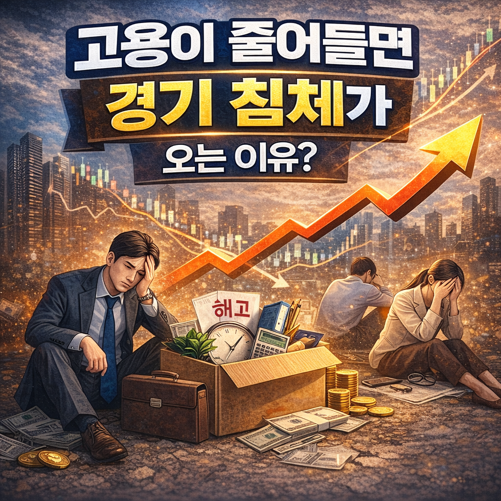 고용이 줄어들면 경기 침체가 오는 이유