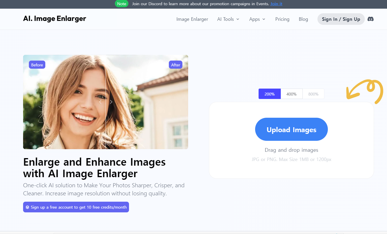 저해상도 사진 고해상도로 바꿔주는 싸이트