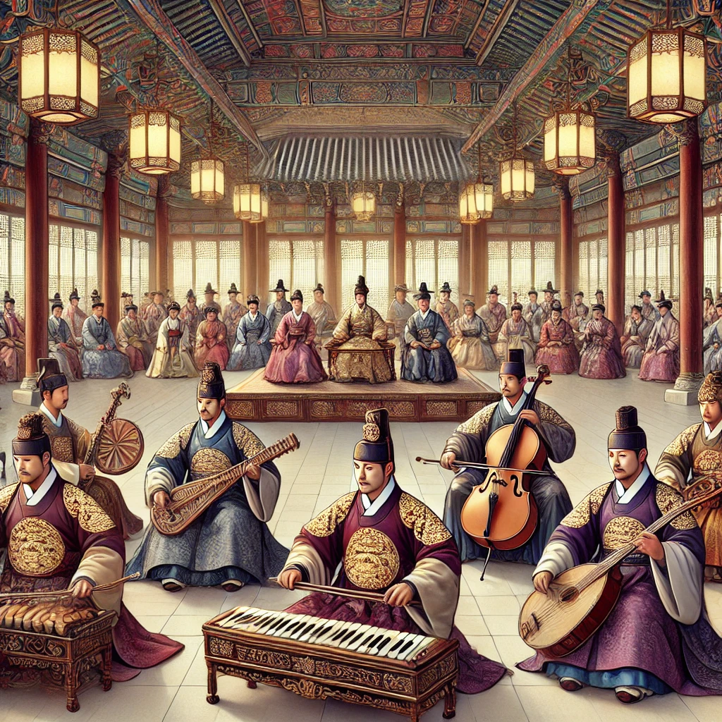 조선 시대 궁중 음악과 민속 음악의 차이점