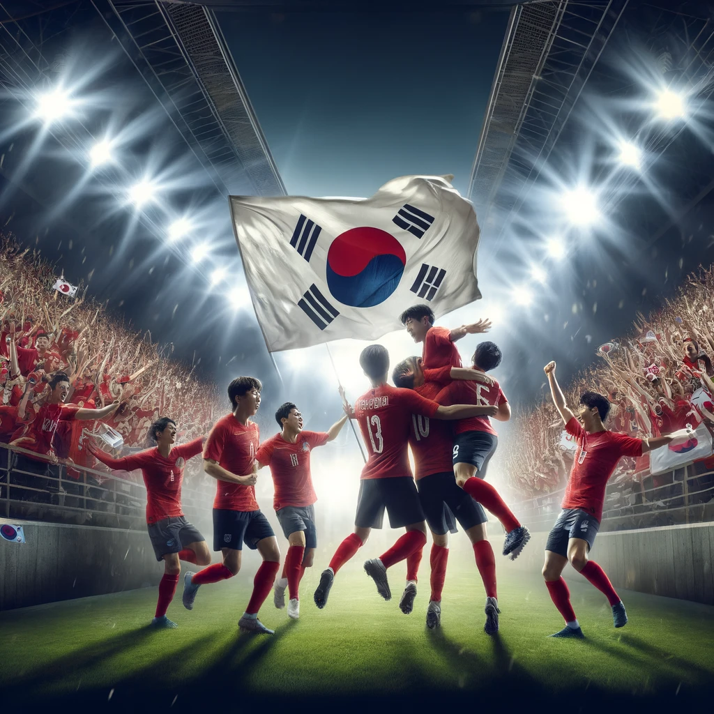 대한민국 축구 관련 사진