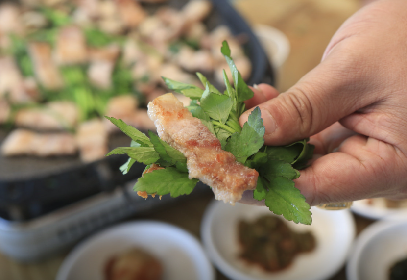 탐복미나리가든 대표 메뉴