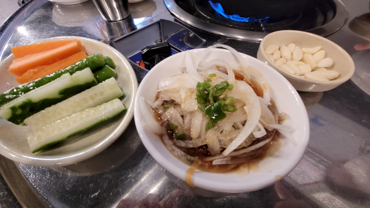 해성막창 막창과 대창의 느끼함을 잡아주는 양파 소스