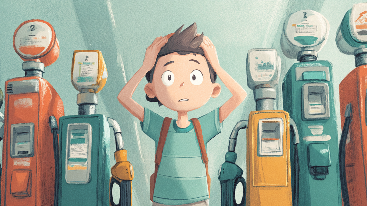 휘발유, 경유, LPG 차이