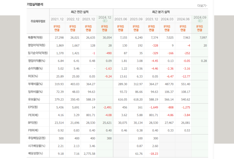 주식 코오롱 글로벌 기업 분석