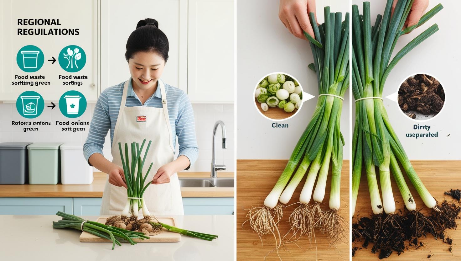 대파 뿌리, 음식물? 일반? 둘 다 아니라고!