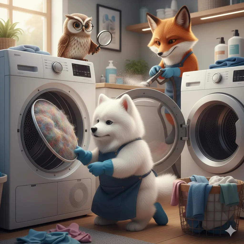 건조기 돌려도 눅눅하다면 필터 관리가 핵심