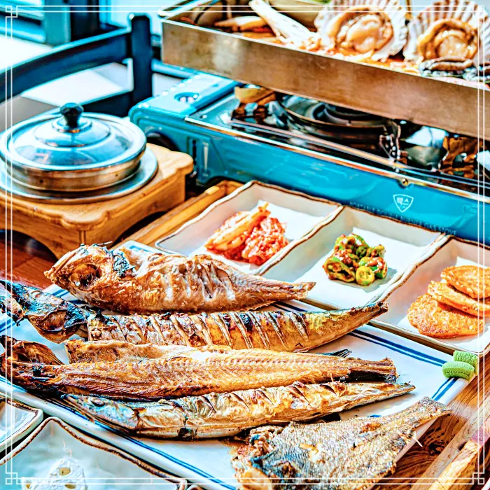 토밥 좋아 토요일은 밥이좋아 강릉, 세인트존스 호텔 5가지 화덕 생선구이, 오징어 먹물 솥밥 맛집