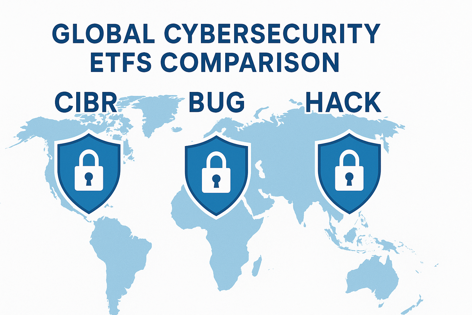 글로벌 사이버보안 ETF 비교 이미지
