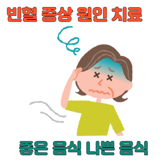 빈혈 증상 원인 치료 좋은 음식 나쁜 음식