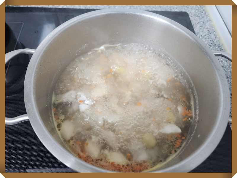 닭 끓이기