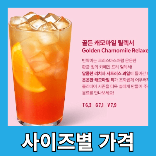 사이즈별 가격 정보