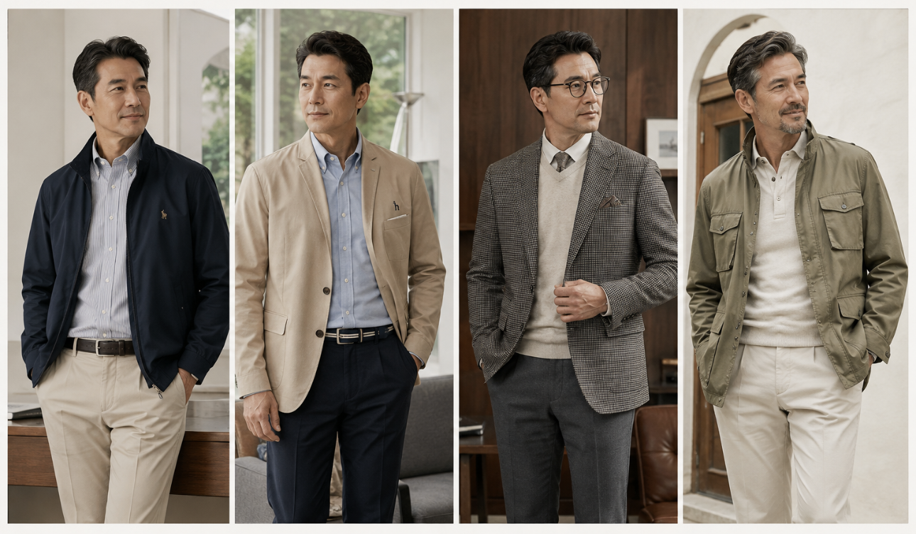 50대 남자 옷 비즈니스 캐주얼 브랜드 추천