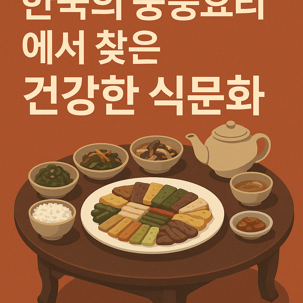 한국의 궁중요리에서 찾은 건강한 식문화